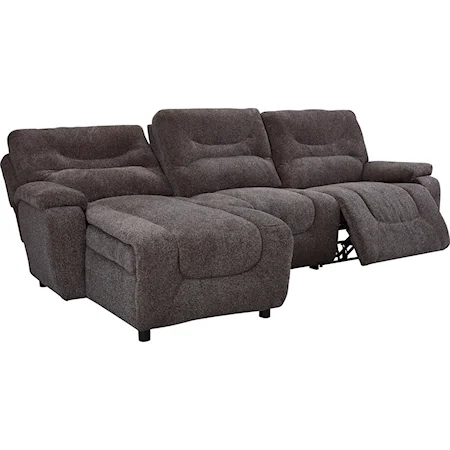 3 Piece Sectional with LAF Power Chaise